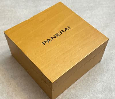 panerai original wooden box set|Officine Panerai Watch Boxes & Cases for sale .